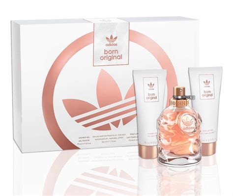 born original for her adidas|Adidas Born Original for Her Fragrance Set Review.